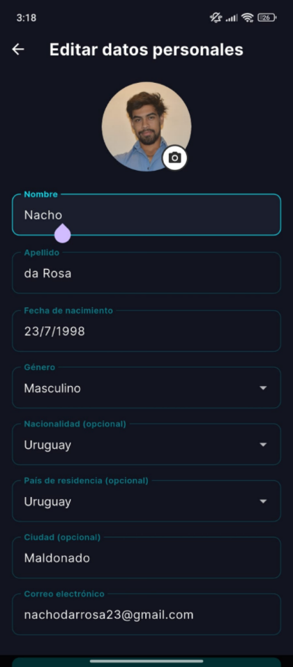 Datos personales